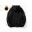 Men'S Ew People Graphic Print Hooded Sweatshirt - Oversized Loose Fit Pullover Hoodie with Kangaroo Pocket, Long Sleeve Casual Winter Warmth, with Lettering, Comfortable Casual Attire & Ideal Gift for Men (Autumn/Winter), Plus Size